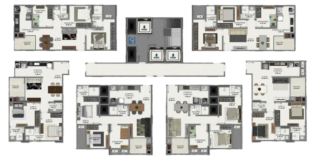 Apartamento, 2 quartos, 70 m² - Foto 4