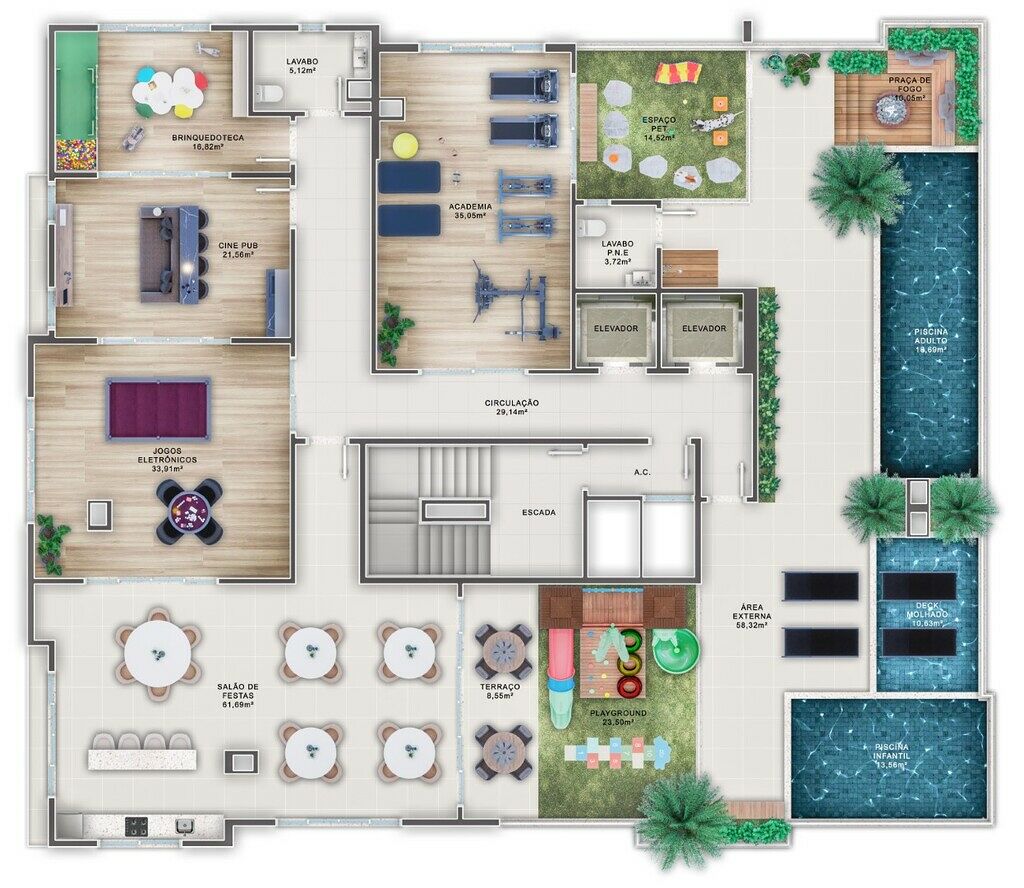 Apartamento, 64 m² - Foto 2