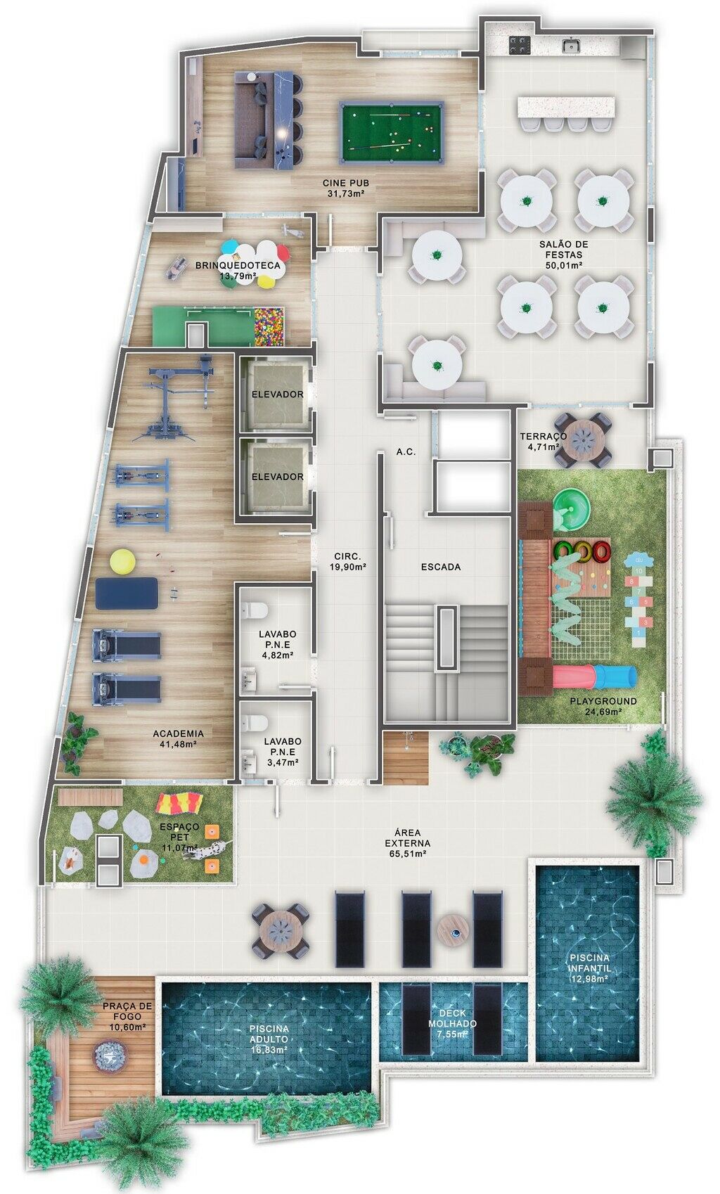 Apartamento, 64 m² - Foto 3
