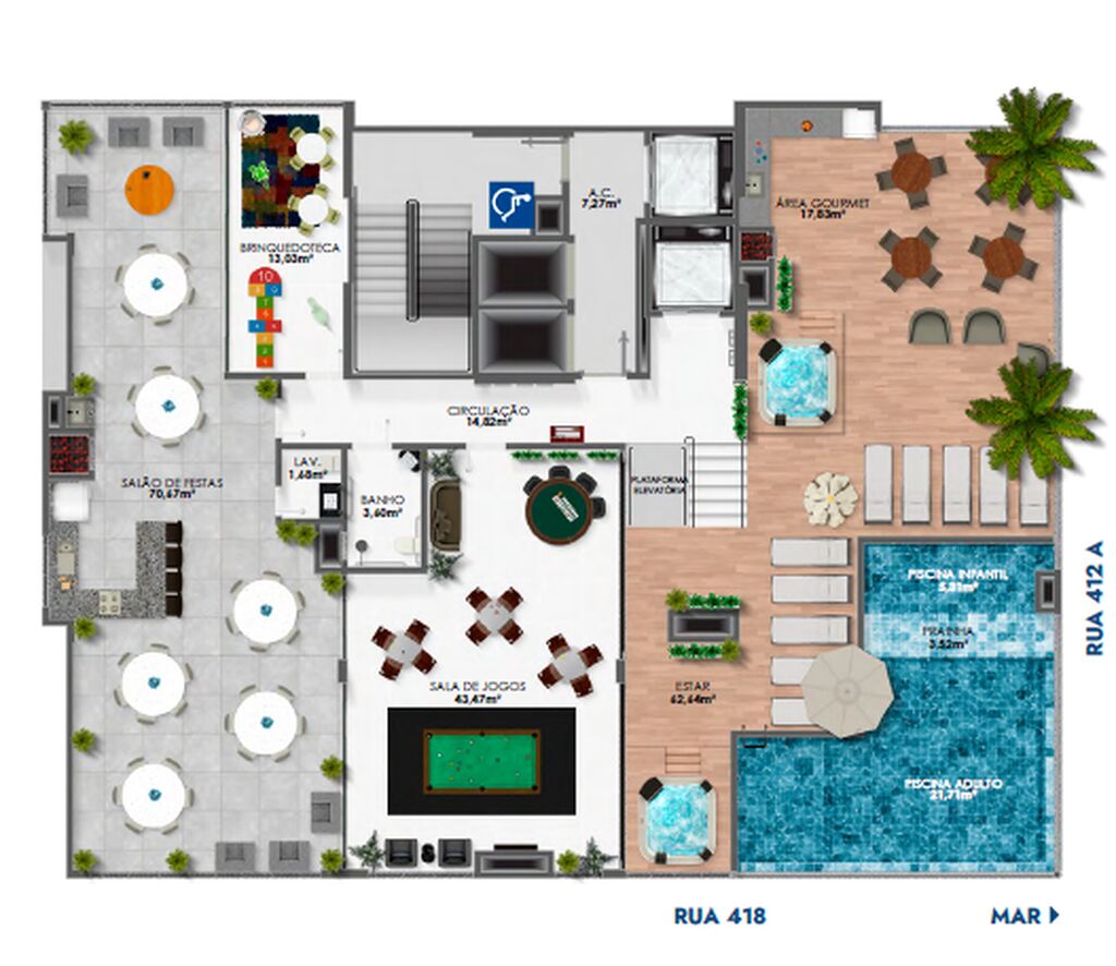 Apartamento, 3 quartos, 70 m² - Foto 2