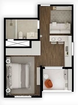 Apartamento, 64 m² - Foto 5
