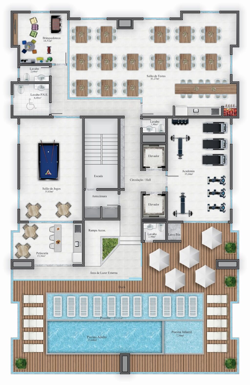 Apartamento, 2 quartos, 64 m² - Foto 1