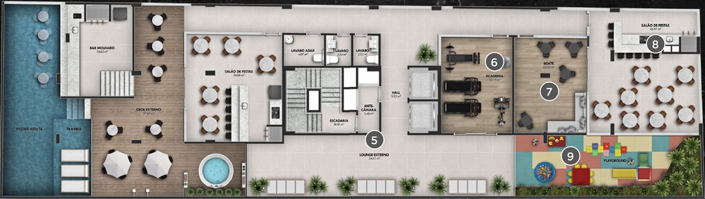 Apartamento, 3 quartos, 125 m² - Foto 1