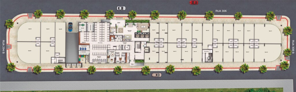 Depósito-Galpão, 48 m² - Foto 1