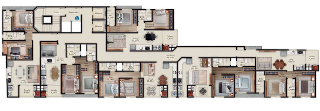 Apartamento, 70 m² - Foto 2
