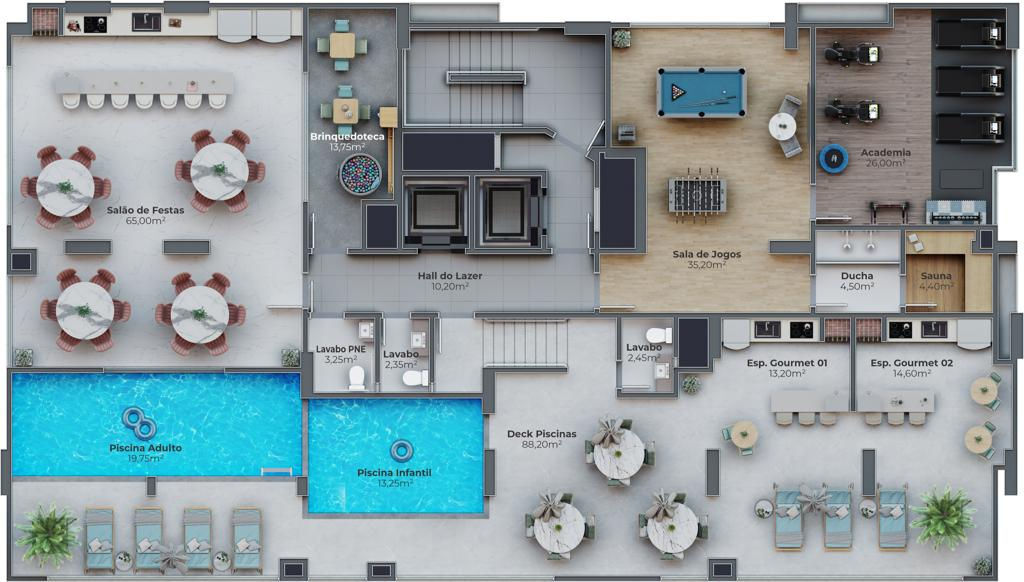 Apartamento, 2 quartos, 60 m² - Foto 1