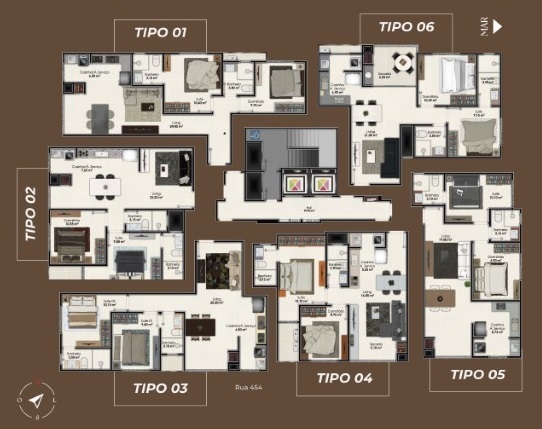 Apartamento, 2 quartos, 66 m² - Foto 3