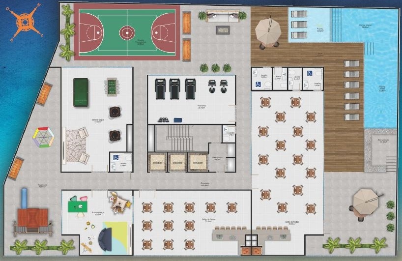 Apartamento, 2 quartos, 68 m² - Foto 1