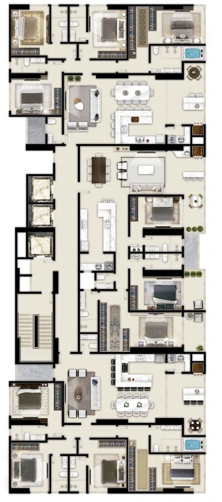 Apartamento, 3 quartos, 165 m² - Foto 2
