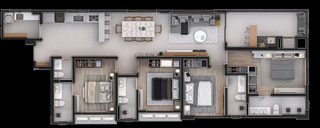 Apartamento, 118 m² - Foto 3