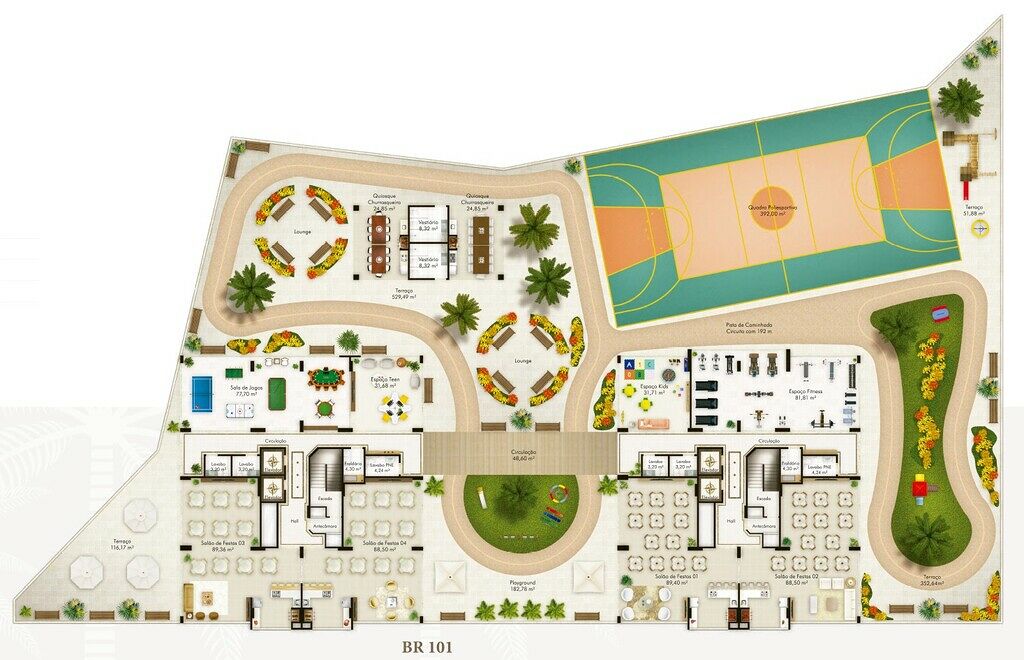 Apartamento, 2 quartos, 64 m² - Foto 1