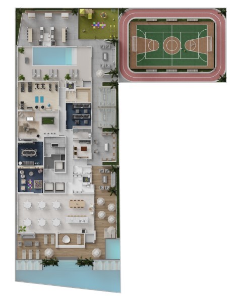 Apartamento, 3 quartos, 166 m² - Foto 1