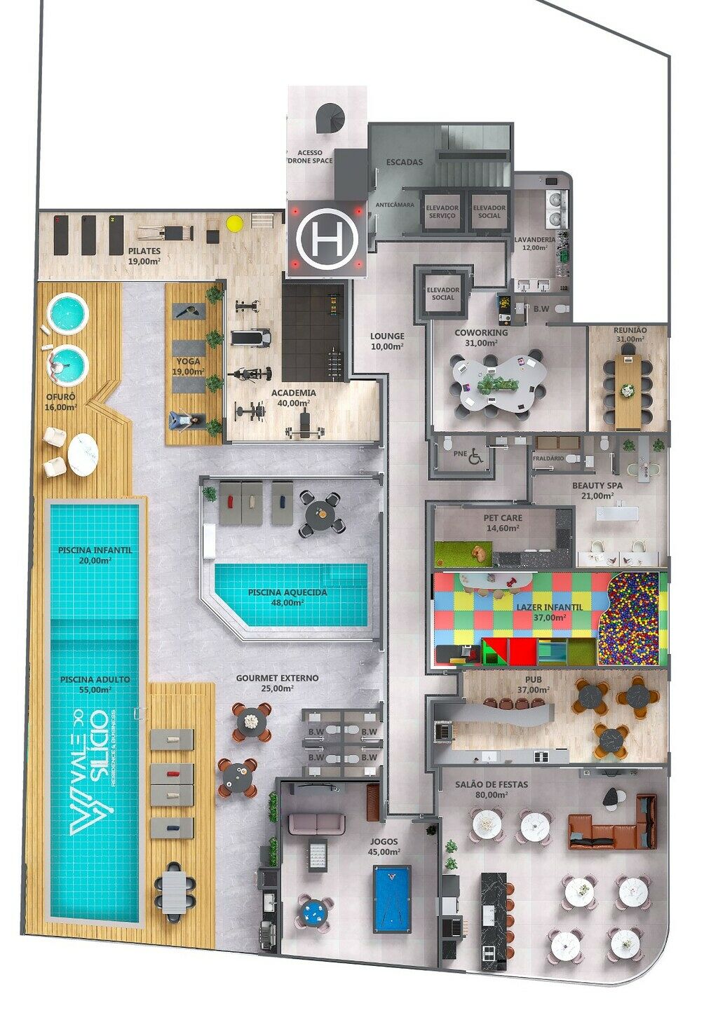Apartamento, 2 quartos, 70 m² - Foto 2
