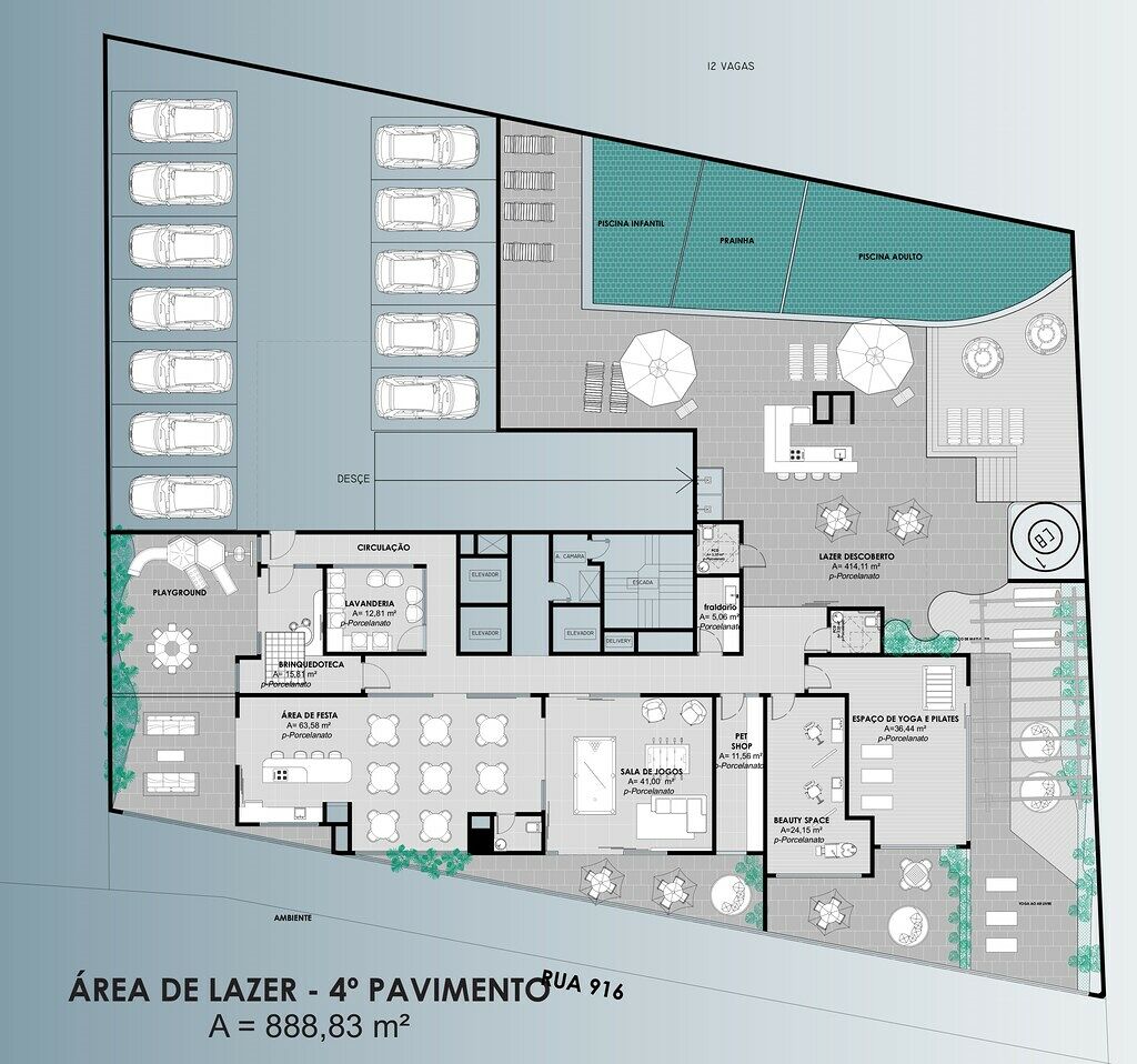 Apartamento, 3 quartos, 70 m² - Foto 1