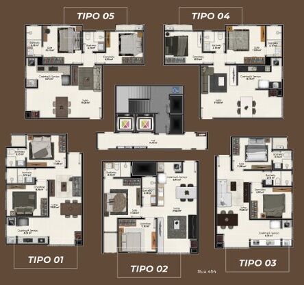 Apartamento, 2 quartos, 61 m² - Foto 2