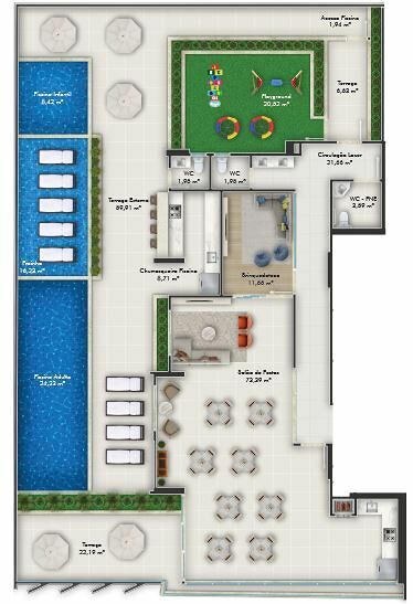 Apartamento, 3 quartos, 147 m² - Foto 1