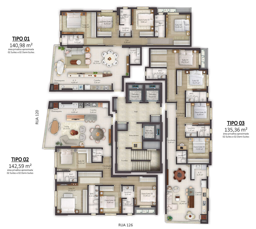 Apartamento, 135 m² - Foto 25