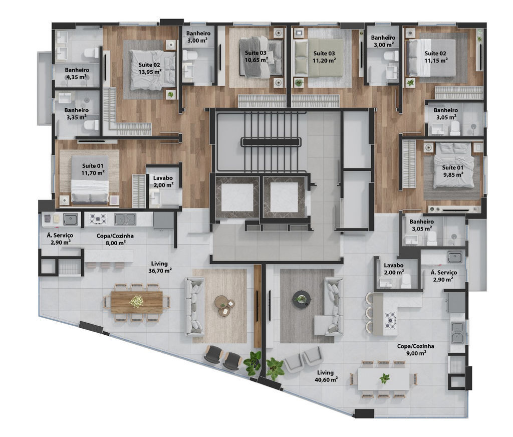 Apartamento, 300 m² - Foto 3