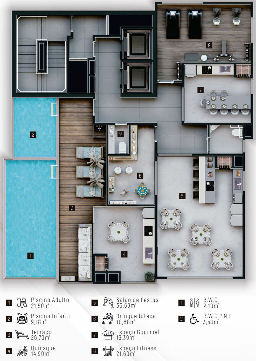 Apartamento, 2 quartos, 60 m² - Foto 1