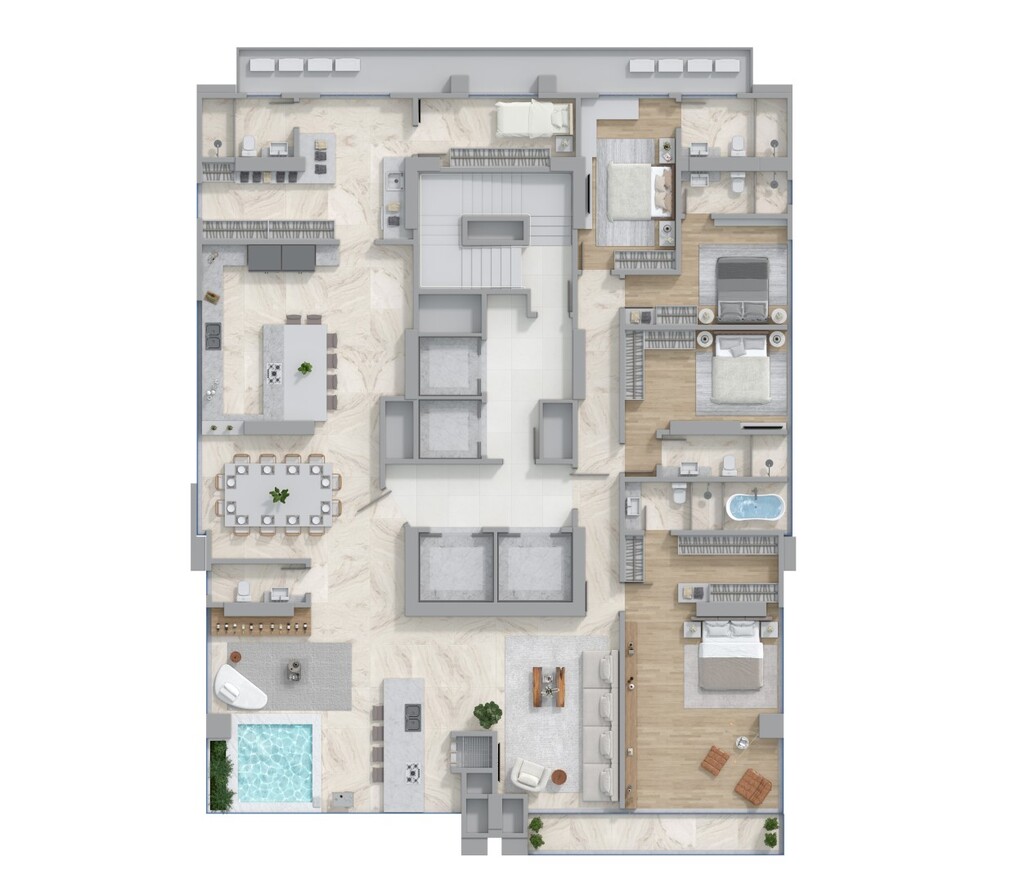 Apartamento, 5 quartos, 320 m² - Foto 8