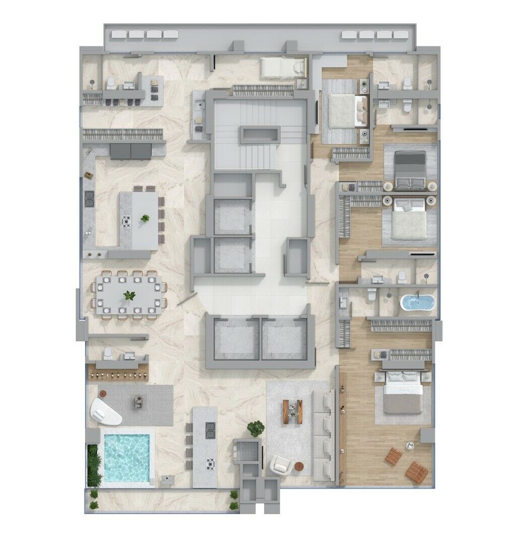 Apartamento, 5 quartos, 320 m² - Foto 9