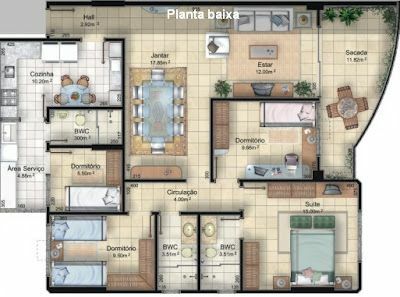 Apartamento, 3 quartos, 125 m² - Foto 16